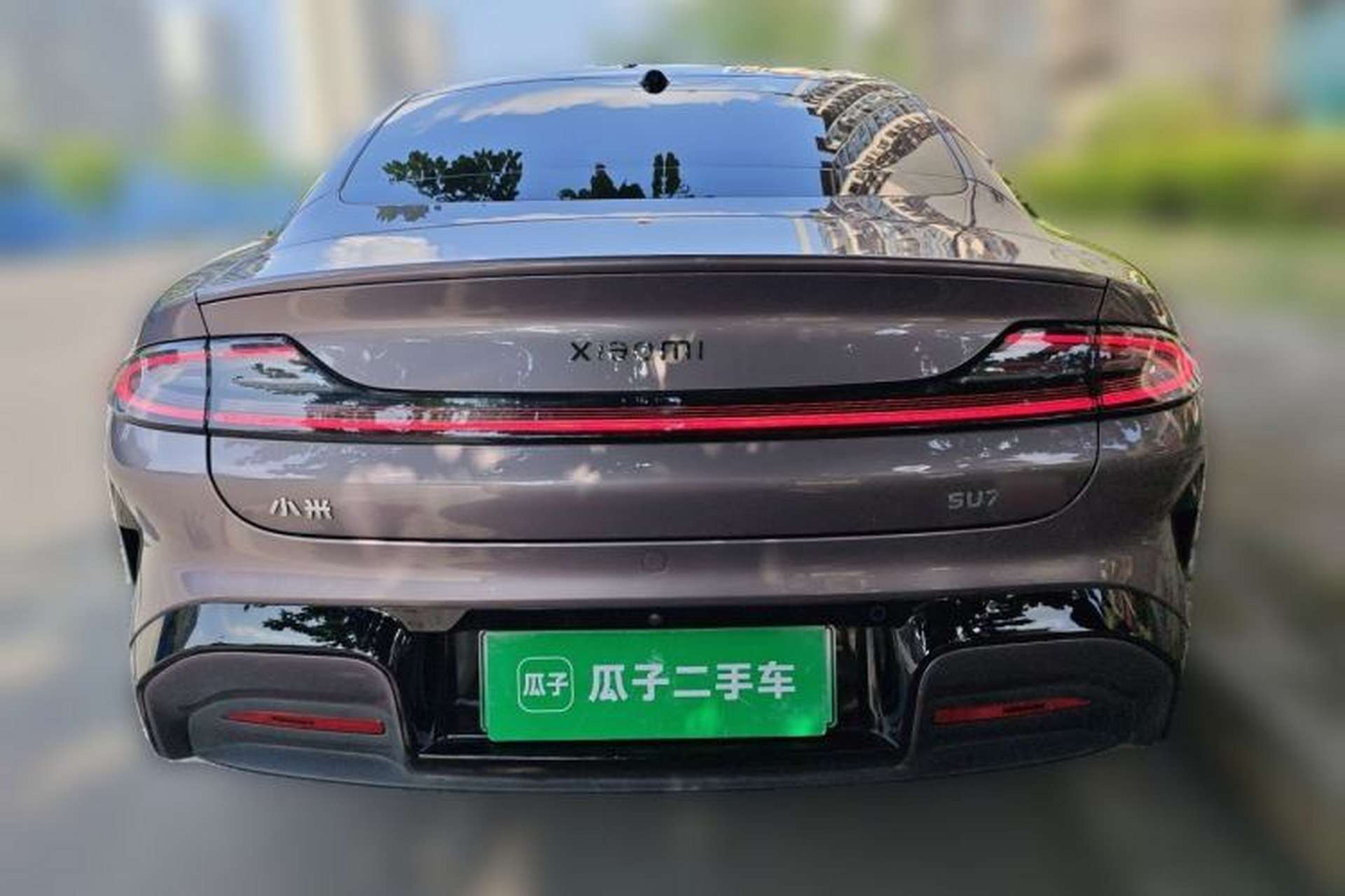 Used Xiaomi Auto SU7 2024 Four-Wheel Drive Ultra-Long Range Advanced Intelligent Driving Max Edition Rear