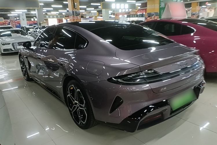 Used Xiaomi Auto SU7 2024 Rear-Drive Long-Range Intelligent Driving Version Rear Left 45 Deg