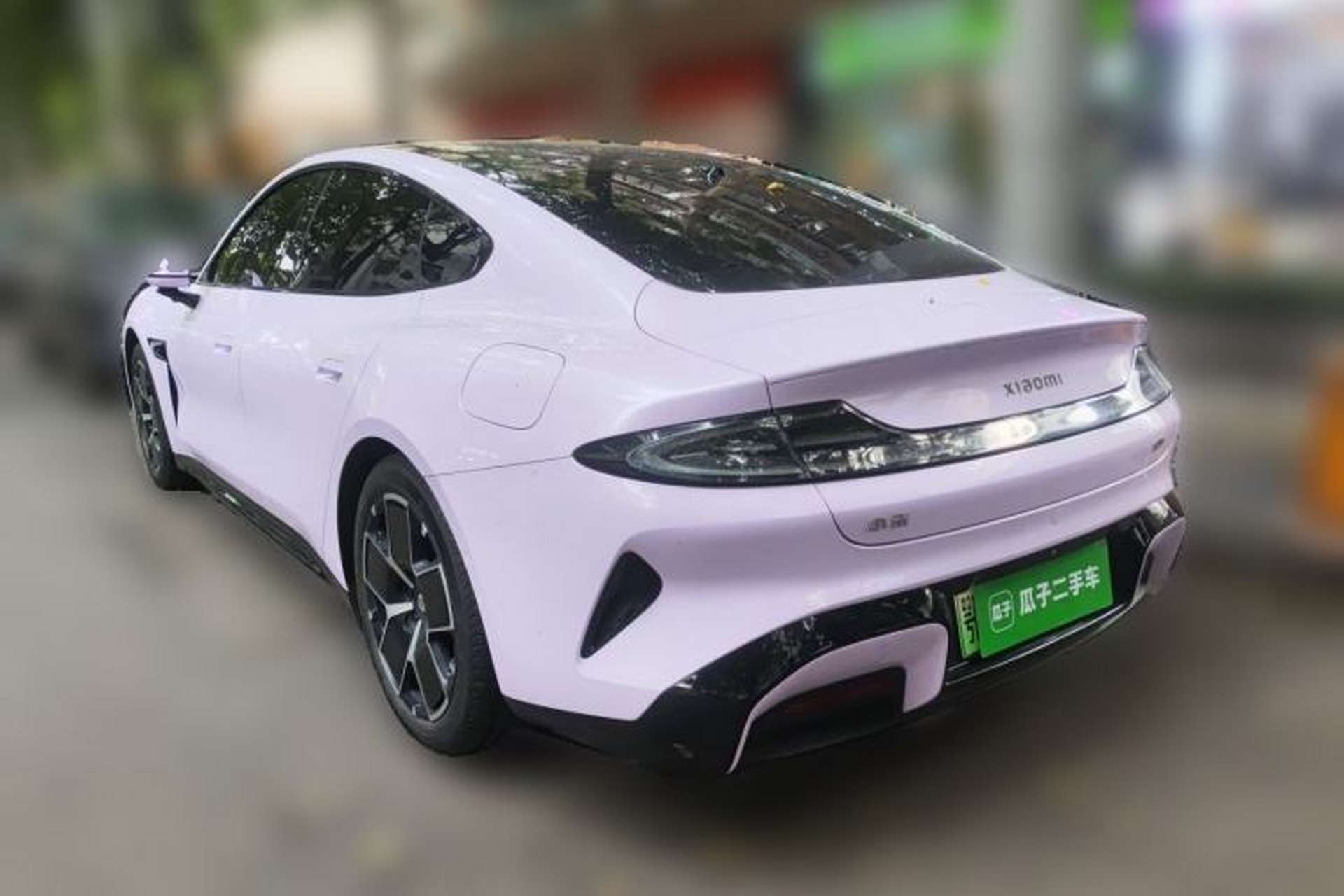 Used Xiaomi Auto SU7 2024 Rear-Drive Long-Range Intelligent Driving Version Rear Left 45 Deg