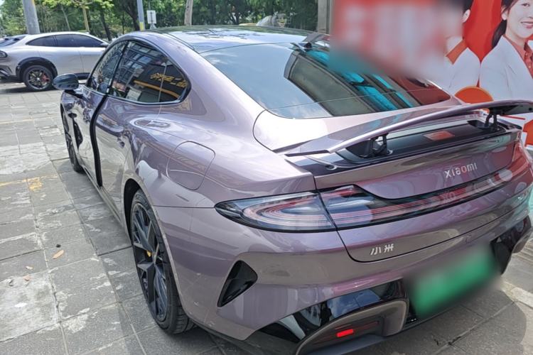 Used Xiaomi Auto SU7 2024 Four-Wheel Drive Ultra-Long Range Advanced Intelligent Driving Max Edition Rear Left 45 Deg