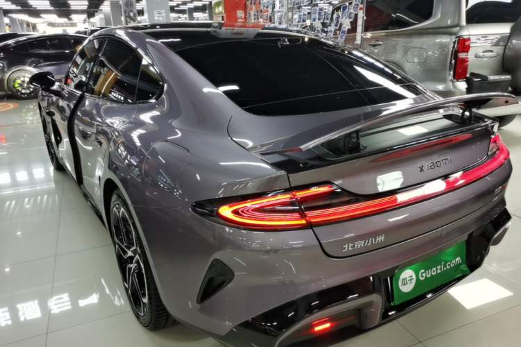 Used Xiaomi Auto SU7 2024 Four-Wheel Drive Ultra-Long Range Advanced Intelligent Driving Max Edition Rear Left 45 Deg