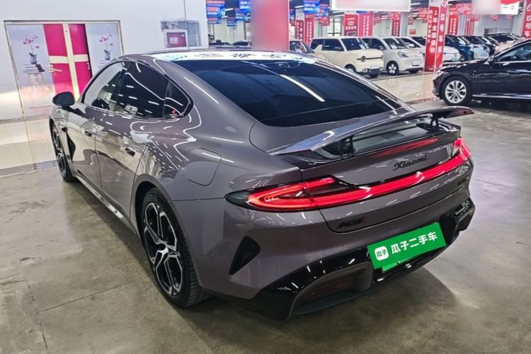 Used Xiaomi Auto SU7 2024 Four-Wheel Drive Ultra-Long Range Advanced Intelligent Driving Max Edition Rear Left 45 Deg