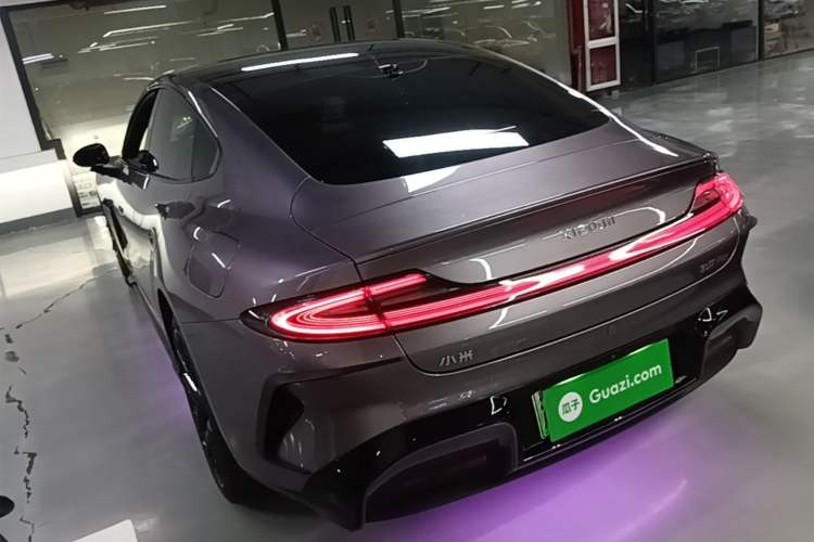 Used Xiaomi Auto SU7 2024 Four-Wheel Drive Ultra-Long Range Advanced Intelligent Driving Max Edition Rear Left 45 Deg