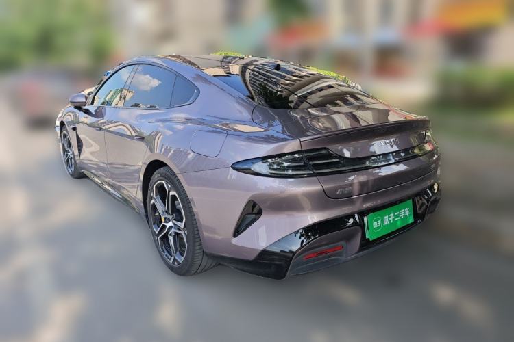 Used Xiaomi Auto SU7 2024 Four-Wheel Drive Ultra-Long Range Advanced Intelligent Driving Max Edition Rear Left 45 Deg
