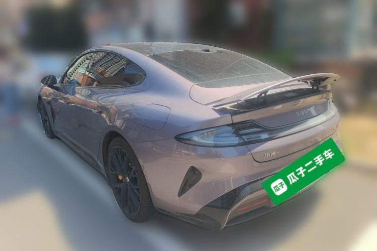 Used Xiaomi Auto SU7 2024 Four-Wheel Drive Ultra-Long Range Advanced Intelligent Driving Max Edition Rear Left 45 Deg