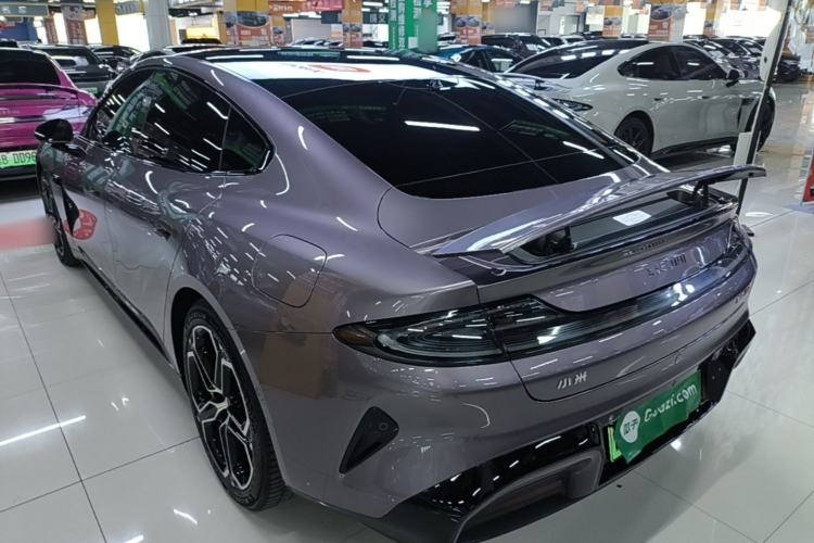 Used Xiaomi Auto SU7 2024 Four-Wheel Drive Ultra-Long Range Advanced Intelligent Driving Max Edition Rear Left 45 Deg