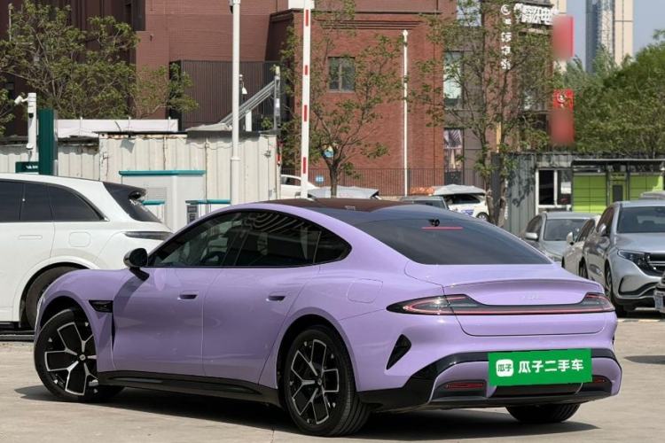 Used Xiaomi Auto SU7 2024 Rear-Drive Long-Range Intelligent Driving Version Rear Left 45 Deg