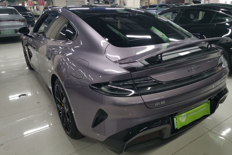 Used Xiaomi Auto SU7 2024 Four-Wheel Drive Ultra-Long Range Advanced Intelligent Driving Max Edition Rear Left 45 Deg