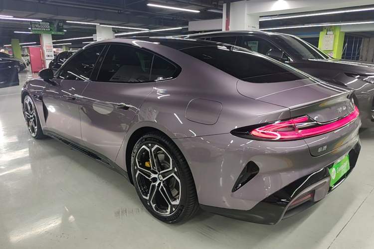 Used Xiaomi Auto SU7 2024 Four-Wheel Drive Ultra-Long Range Advanced Intelligent Driving Max Edition Rear Left 45 Deg
