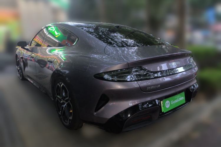 Used Xiaomi Auto SU7 2024 Four-Wheel Drive Ultra-Long Range Advanced Intelligent Driving Max Edition Rear Left 45 Deg