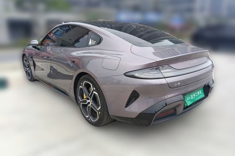 Used Xiaomi Auto SU7 2024 Four-Wheel Drive Ultra-Long Range Advanced Intelligent Driving Max Edition Rear Left 45 Deg