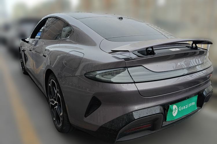 Used Xiaomi Auto SU7 2024 Four-Wheel Drive Ultra-Long Range Advanced Intelligent Driving Max Edition Rear Left 45 Deg