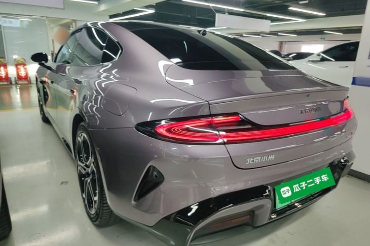 Used Xiaomi Auto SU7 2024 Four-Wheel Drive Ultra-Long Range Advanced Intelligent Driving Max Edition Rear Left 45 Deg