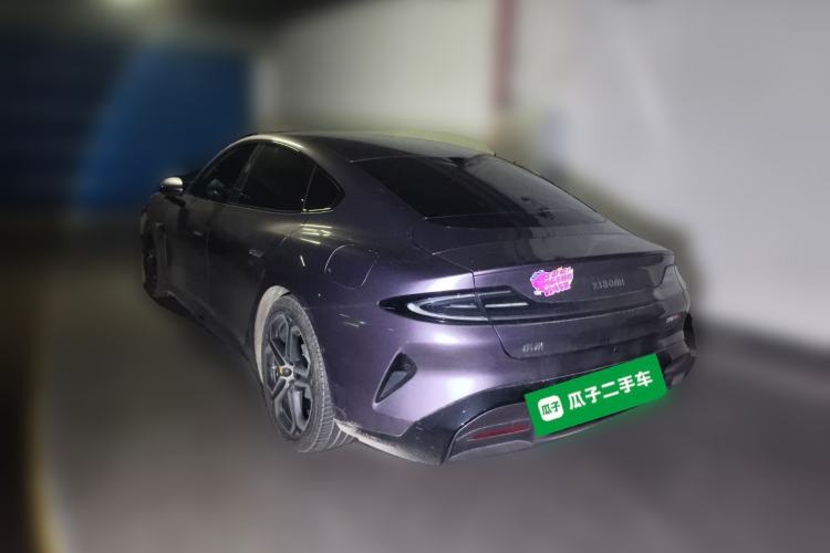 Used Xiaomi Auto SU7 2024 Four-Wheel Drive Ultra-Long Range Advanced Intelligent Driving Max Edition Rear Left 45 Deg