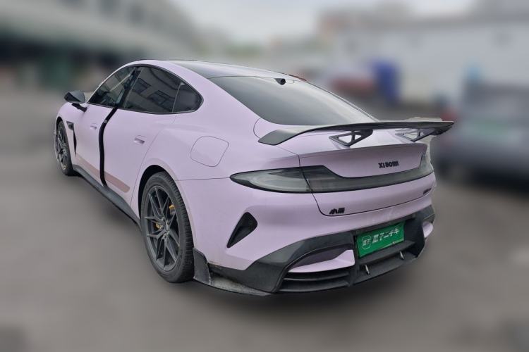 Used Xiaomi Auto SU7 2024 Four-Wheel Drive Ultra-Long Range Advanced Intelligent Driving Max Edition Rear Left 45 Deg