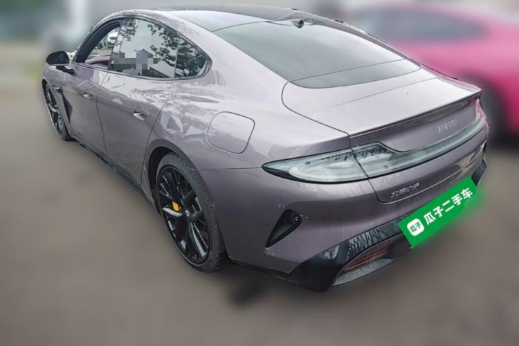 Used Xiaomi Auto SU7 2024 Four-Wheel Drive Ultra-Long Range Advanced Intelligent Driving Max Edition Rear Left 45 Deg