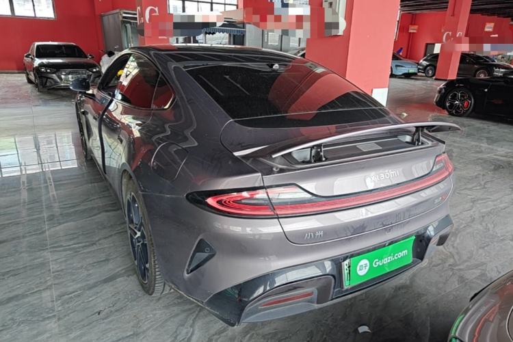 Used Xiaomi Auto SU7 2024 Four-Wheel Drive Ultra-Long Range Advanced Intelligent Driving Max Edition Rear Left 45 Deg