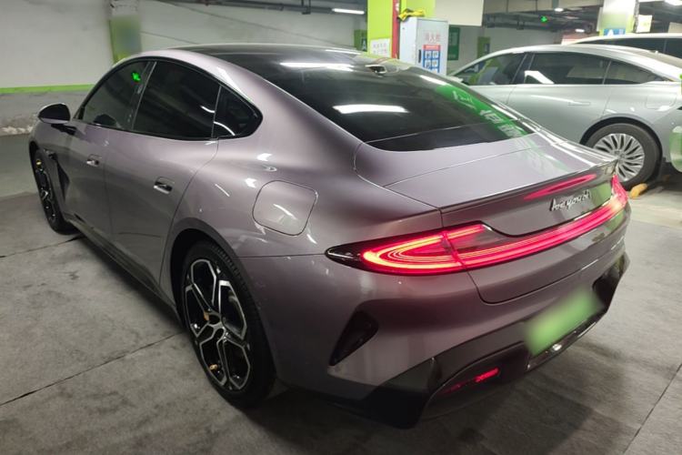 Used Xiaomi Auto SU7 2024 Rear-Drive Ultra-Long Range Advanced Pro-Level Intelligent Driving Version Rear Left 45 Deg
