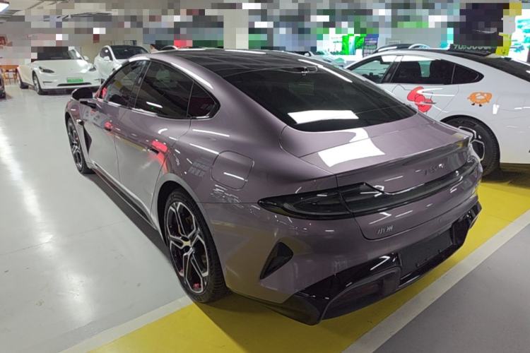 Used Xiaomi Auto SU7 2024 Rear-Drive Long-Range Intelligent Driving Version Rear Left 45 Deg