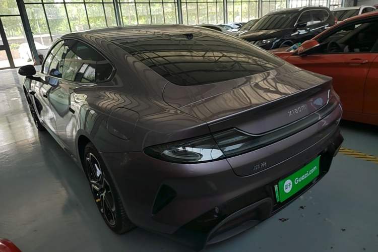 Used Xiaomi Auto SU7 2024 Rear-Drive Ultra-Long Range Advanced Pro-Level Intelligent Driving Version Rear Left 45 Deg