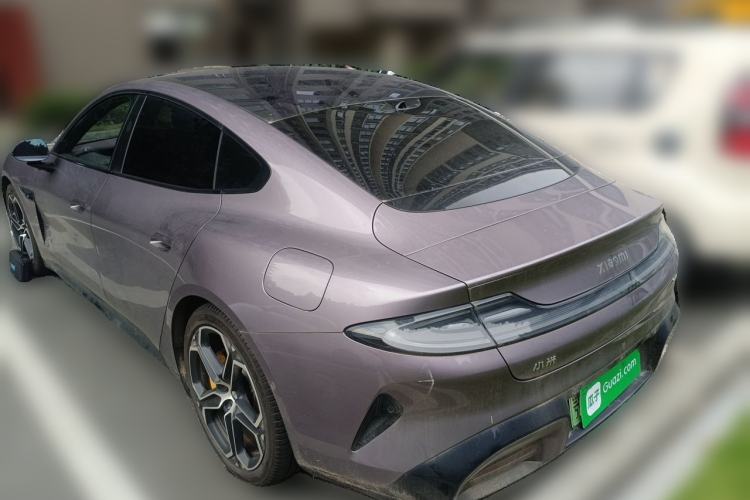Used Xiaomi Auto SU7 2024 Rear-Drive Long-Range Intelligent Driving Version Rear Left 45 Deg
