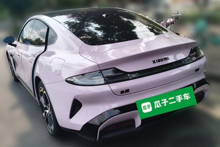 Used Xiaomi Auto SU7 2024 Rear-Drive Long-Range Intelligent Driving Version Rear Left 45 Deg