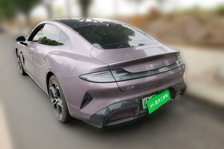 Used Xiaomi Auto SU7 2024 Rear-Drive Long-Range Intelligent Driving Version Rear Left 45 Deg