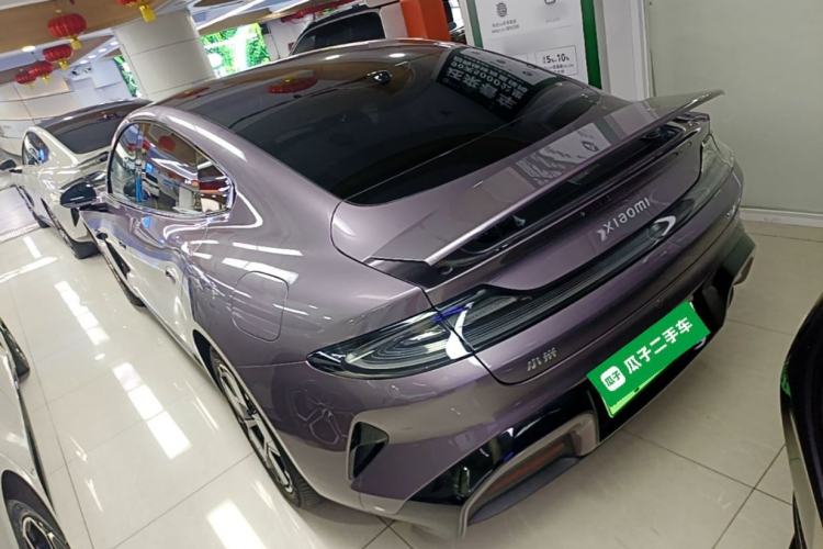 Used Xiaomi Auto SU7 2024 Rear-Drive Ultra-Long Range Advanced Pro-Level Intelligent Driving Version Rear Left 45 Deg