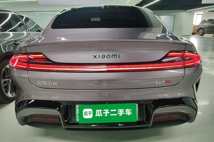 Used Xiaomi Auto SU7 2024 Four-Wheel Drive Ultra-Long Range Advanced Intelligent Driving Max Edition Rear