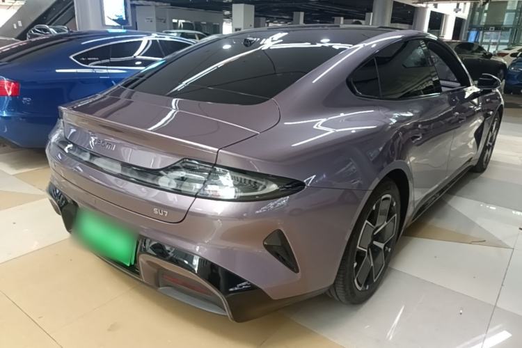 Used Xiaomi Auto SU7 2024 Rear-Drive Long-Range Intelligent Driving Version Rear Right 45 Deg