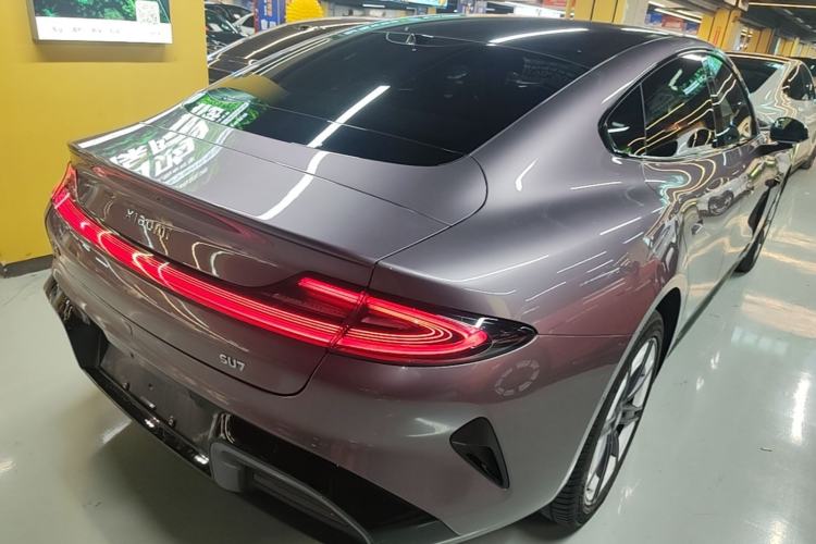Used Xiaomi Auto SU7 2024 Four-Wheel Drive Ultra-Long Range Advanced Intelligent Driving Max Edition Rear Right 45 Deg