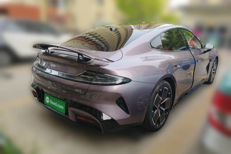 Used Xiaomi Auto SU7 2024 Rear-Drive Ultra-Long Range Advanced Pro-Level Intelligent Driving Version Rear Right 45 Deg