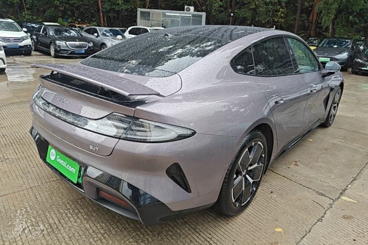 Used Xiaomi Auto SU7 2024 Rear-Drive Ultra-Long Range Advanced Pro-Level Intelligent Driving Version Rear Right 45 Deg
