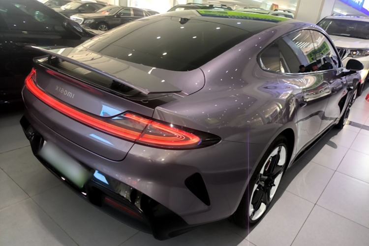 Used Xiaomi Auto SU7 2024 Four-Wheel Drive Ultra-Long Range Advanced Intelligent Driving Max Edition Rear Right 45 Deg