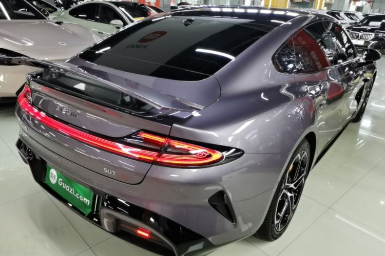 Used Xiaomi Auto SU7 2024 Four-Wheel Drive Ultra-Long Range Advanced Intelligent Driving Max Edition Rear Right 45 Deg