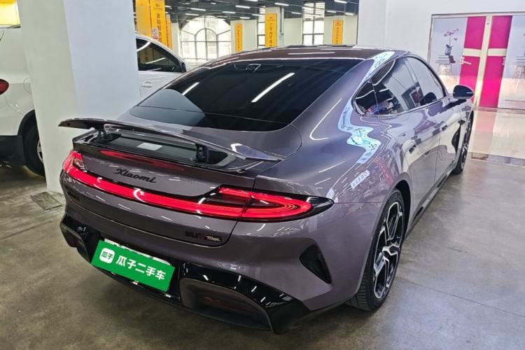 Used Xiaomi Auto SU7 2024 Four-Wheel Drive Ultra-Long Range Advanced Intelligent Driving Max Edition Rear Right 45 Deg