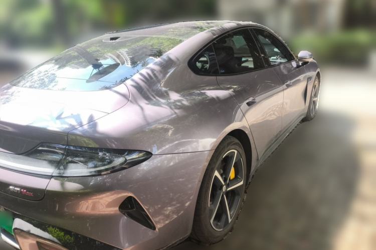 Used Xiaomi Auto SU7 2024 Four-Wheel Drive Ultra-Long Range Advanced Intelligent Driving Max Edition Rear Right 45 Deg