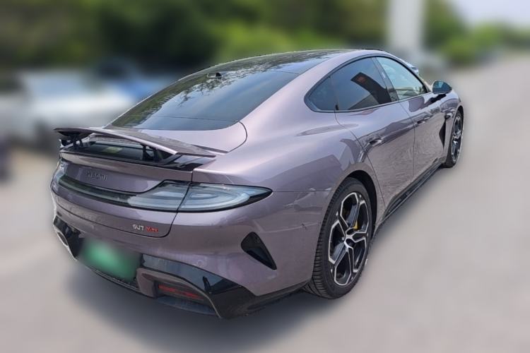Used Xiaomi Auto SU7 2024 Four-Wheel Drive Ultra-Long Range Advanced Intelligent Driving Max Edition Rear Right 45 Deg