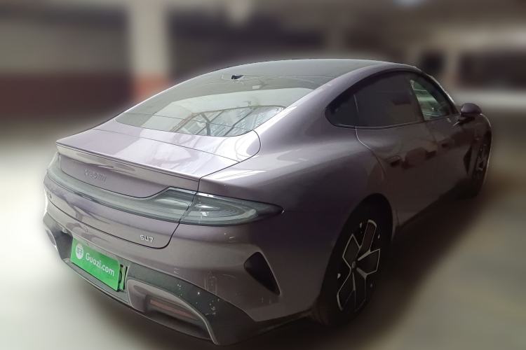 Used Xiaomi Auto SU7 2024 Rear-Drive Ultra-Long Range Advanced Pro-Level Intelligent Driving Version Rear Right 45 Deg