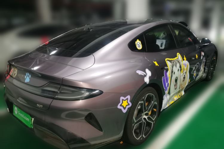 Used Xiaomi Auto SU7 2024 Rear-Drive Long-Range Intelligent Driving Version Rear Right 45 Deg