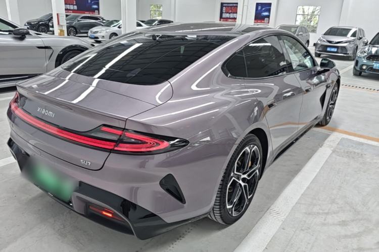 Used Xiaomi Auto SU7 2024 Rear-Drive Long-Range Intelligent Driving Version Rear Right 45 Deg