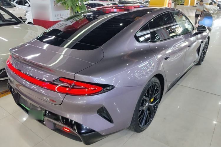 Used Xiaomi Auto SU7 2024 Four-Wheel Drive Ultra-Long Range Advanced Intelligent Driving Max Edition Rear Right 45 Deg