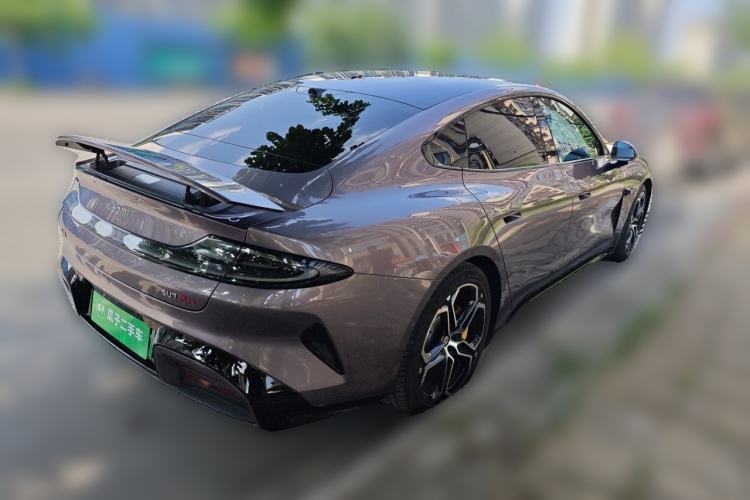 Used Xiaomi Auto SU7 2024 Four-Wheel Drive Ultra-Long Range Advanced Intelligent Driving Max Edition Rear Right 45 Deg