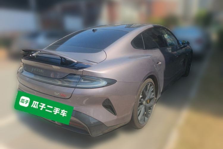 Used Xiaomi Auto SU7 2024 Four-Wheel Drive Ultra-Long Range Advanced Intelligent Driving Max Edition Rear Right 45 Deg