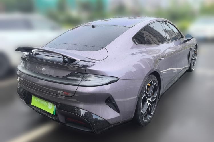 Used Xiaomi Auto SU7 2024 Four-Wheel Drive Ultra-Long Range Advanced Intelligent Driving Max Edition Rear Right 45 Deg