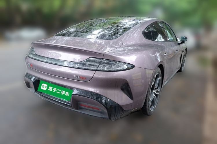 Used Xiaomi Auto SU7 2024 Four-Wheel Drive Ultra-Long Range Advanced Intelligent Driving Max Edition Rear Right 45 Deg