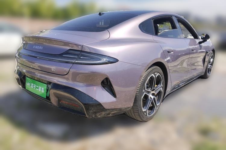 Used Xiaomi Auto SU7 2024 Four-Wheel Drive Ultra-Long Range Advanced Intelligent Driving Max Edition Rear Right 45 Deg