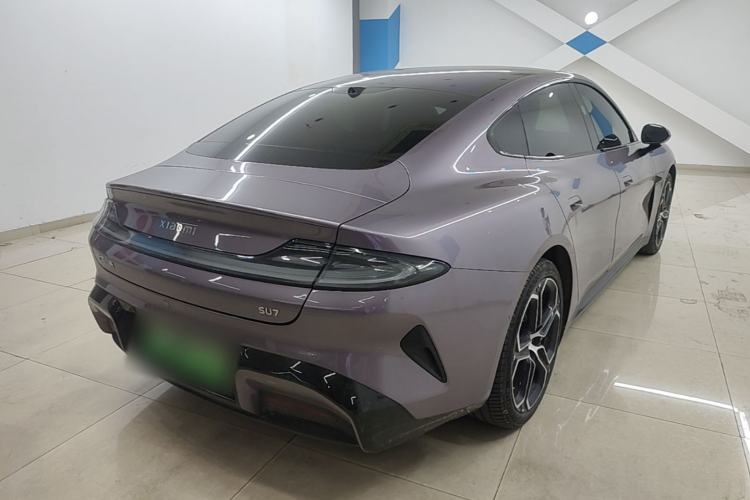 Used Xiaomi Auto SU7 2024 Rear-Drive Long-Range Intelligent Driving Version Rear Right 45 Deg