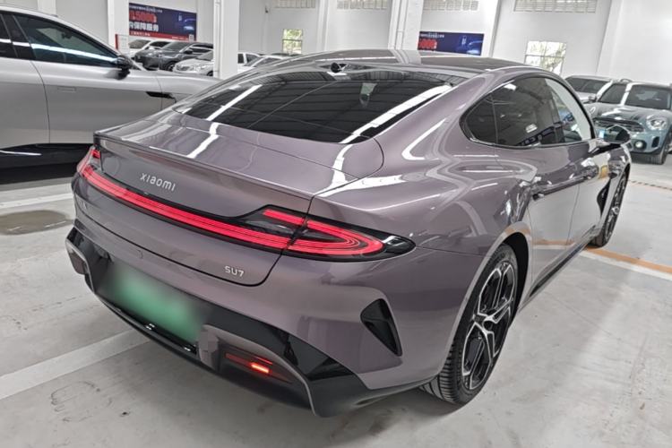 Used Xiaomi Auto SU7 2024 Rear-Drive Long-Range Intelligent Driving Version Rear Right 45 Deg