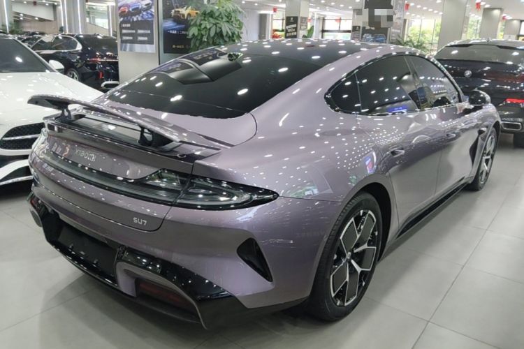 Used Xiaomi Auto SU7 2024 Rear-Drive Ultra-Long Range Advanced Pro-Level Intelligent Driving Version Rear Right 45 Deg